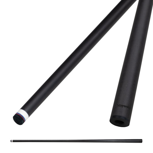 Moyerely Carbon Fiber Pool Cue Shaft,11.8mm/12.5mm Low Deflection Cue Stick Shaft(Only Shaft)